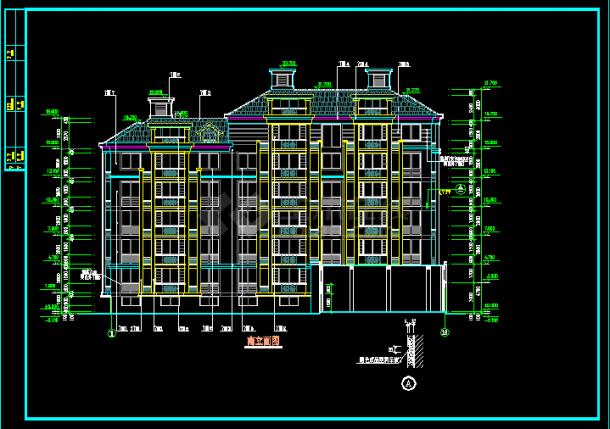 施工图某六层住宅建筑施工图最新整理